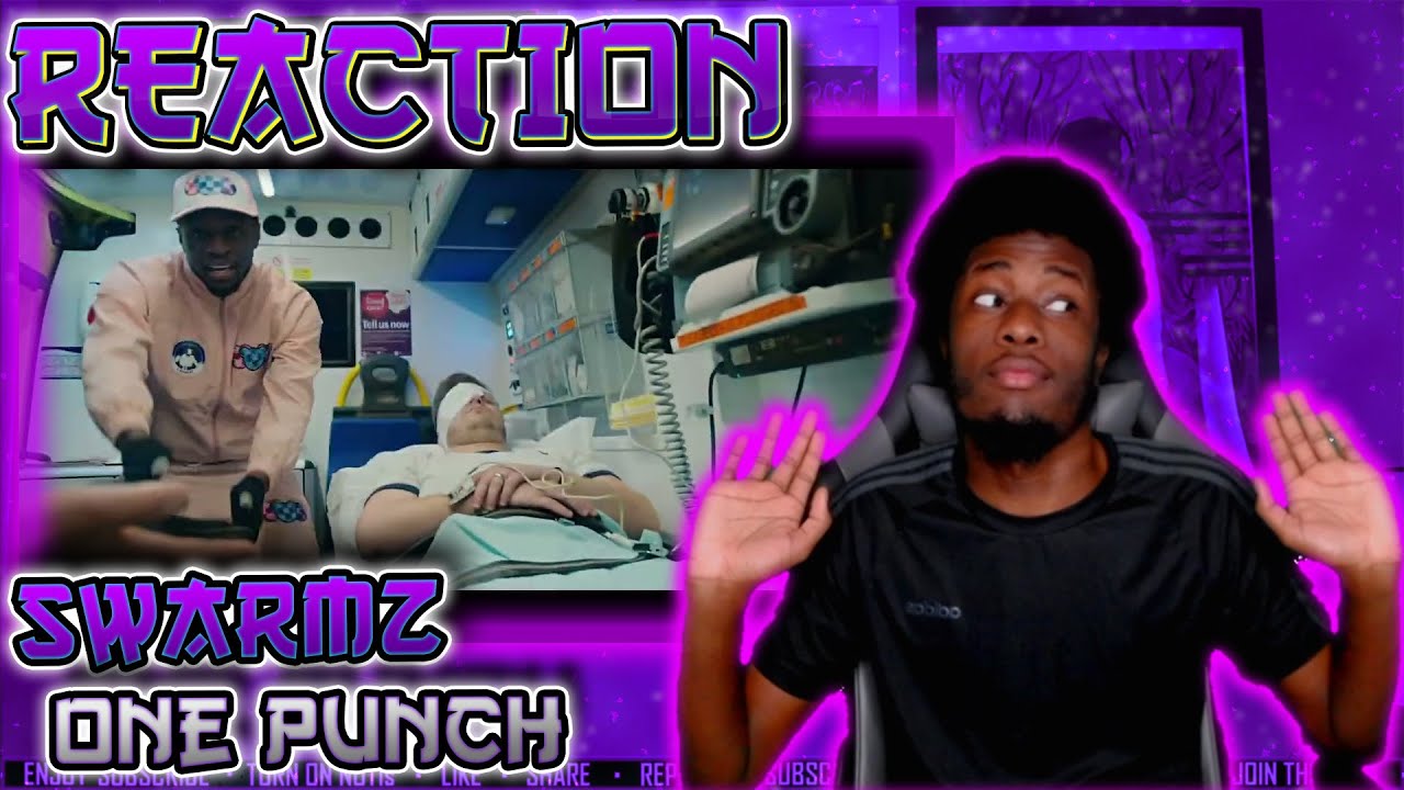 MOCKING IT🤣 Swarmz One Punch (Official Music Video) [REACTION