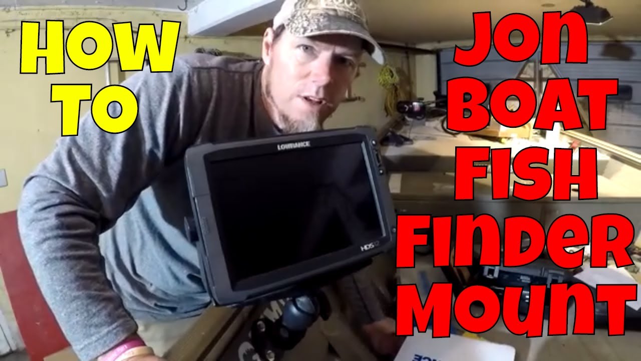 How To Install A Gimbal Mount On A Jon Boat YouTube