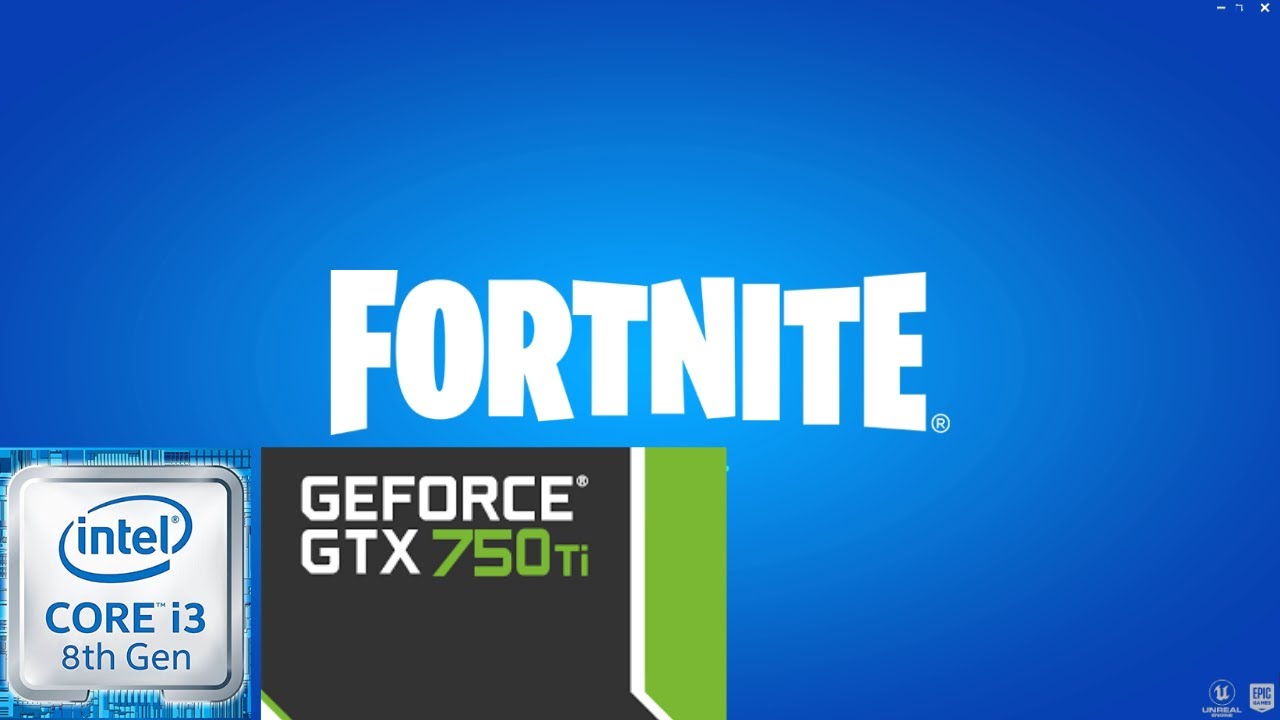 FORTNITE 2021 | I3 8100 | GTX 750TI