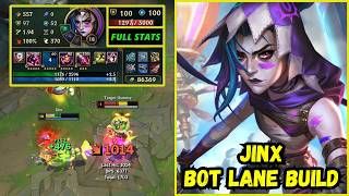 Jinx Bot Lane Crit AD Build - Patch 26.12 - League of Legends