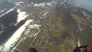 Erster Höhenflug In Bezau 04.13