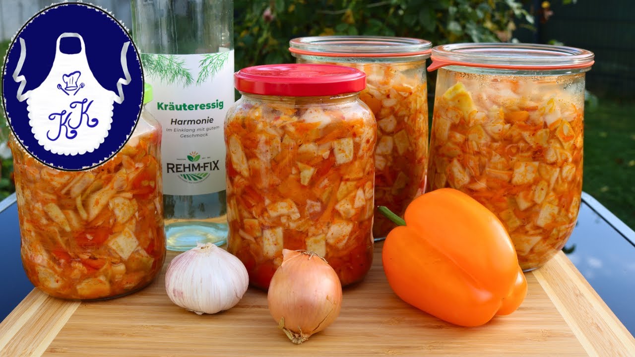 🥬 Pikanter Kohlsalat auf Vorrat | Das beste Rezept für würzigen Wintersalat
