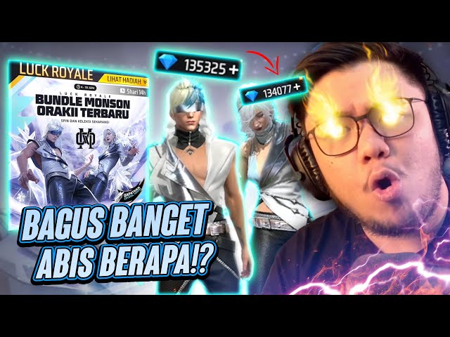 Abis Berapa DIAMOND BUNDLE MONSON ORAKII!? - Free Fire class=