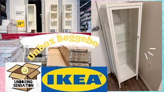 Unboxing Baggebo , How to assemble Baggebo Ikea with Glass Door