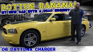 Why did the CAR WIZARD get this 'dead' 2006 Charger Daytona? And what's the crazy surprise he found?