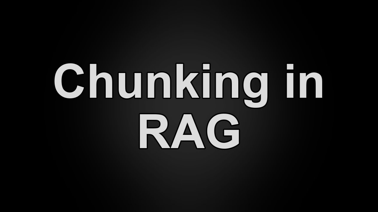 Chunking in RAG Explained in 60 Seconds | What is Chunking in RAG?