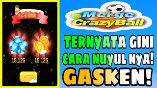 NUYUL DIAMOND LAGI! 100% work || cara nuyul MERGE CRAZY BALL || aplikasi penghasil saldo dana screenshot 4