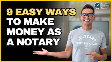 9 Easy Ways To Make More Money As A Notary Public