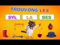 Foufou - Trouvons les syllabes (Learn the syllables for kids) Serie 01 4K