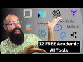 2024 twelve best free ai tools for academic research and researchers