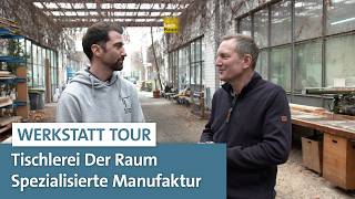 Vom BWL-Studium zum Tischlerei Geschäftsführer | Werkstatt Tour | LIGNA.TV #roomtour #holz #wood