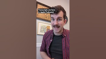 Transcripts just dropped in Apple Podcasts