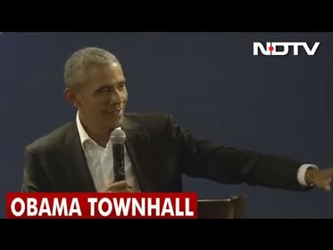 Watch Barack Obamas Townhall in Delhi