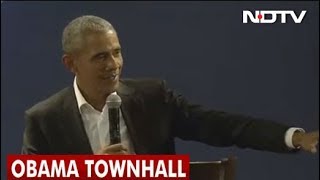 Watch Barack Obama's Townhall in Delhi
