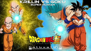 DBS: Krillin Vs Goku (Beyond Human) - HalusaTwin