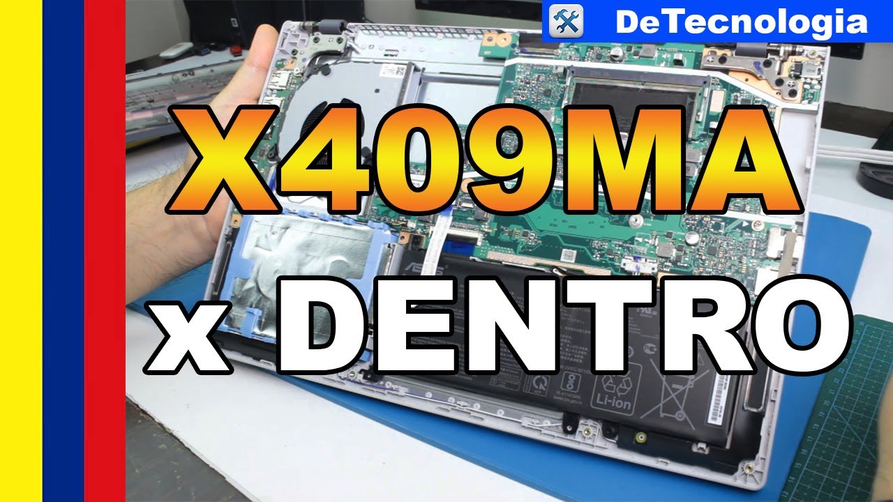 Que Portátil Comprar 2022 Cali Colombia - ASUS X409MA N4000 por dentro Actualización