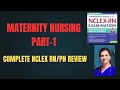 Maternity Nursing part-1 | NCLEX RN/PN Complete Review | Kaps Nursing Classes