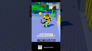 Trying to transform my Gold Big Anububu Brainrot into a Radioactive version. #brainrot