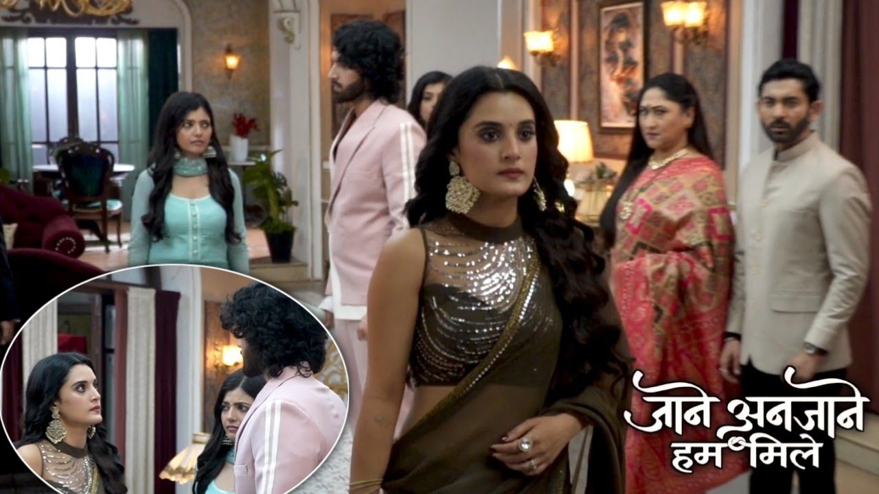 Jaane anjaane hum mile:- Raghav ne mare Reet ko taane property pepers ki aadh me #todaysepisode 