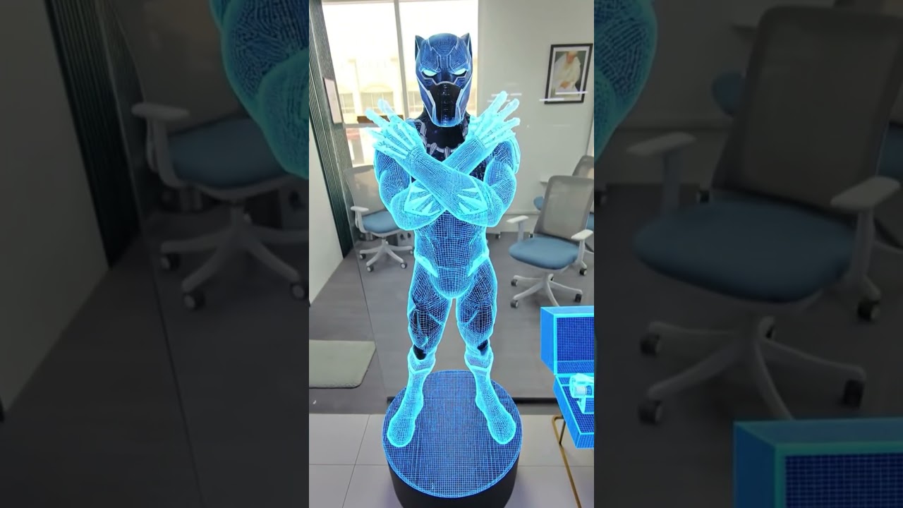 Black Panther Character Model | Precision 3D Printing in UAE by ARC 3D