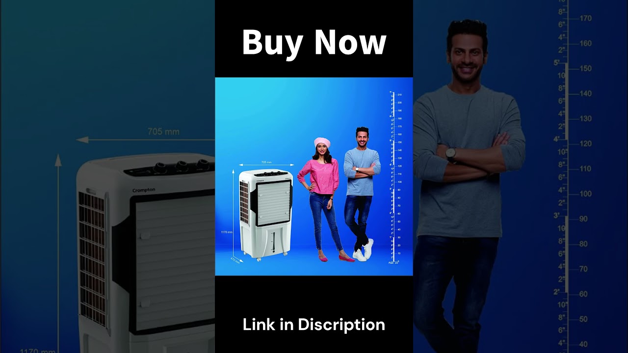 Crompton Optimus 65 Liter Inverter Compatible and Portable Desert Air Cooler