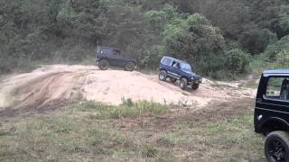 いわきジムニー遊び 追いかけっこ