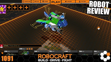 Robocraft Gameplay - Fast and Formidable - 240CPU Drone