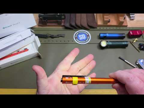 Unboxing a few new items from Olight!