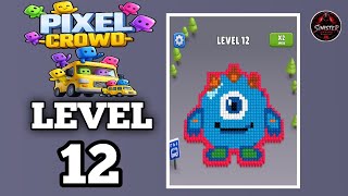 Pixel Crowd Level 12 Walkthrough Solution