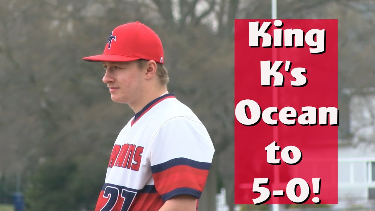 Ocean Township 2 Matawan 1 | HS Baseball | Matt King CG, 9 Ks