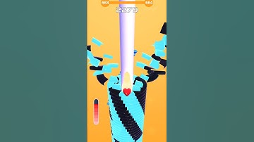 Amazing & Crazy Graphics in stackball 3D Lv 663-664 #viral #stackball #shorts