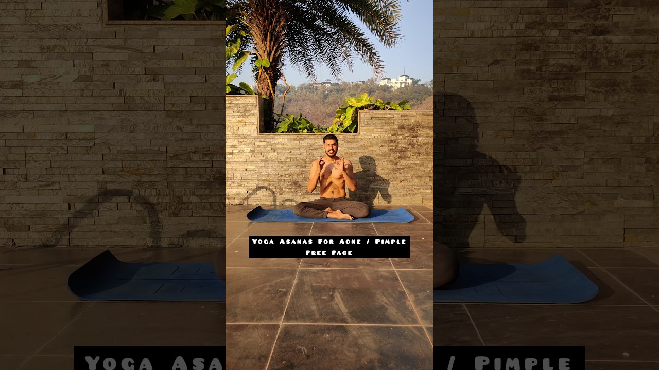 Yoga Poses for Acne/Pimple Free Face | Yoga Asana for clear Skin | Exercise for clear Skin