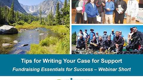 Webinar Short: Tips for Writing Your Case for Support