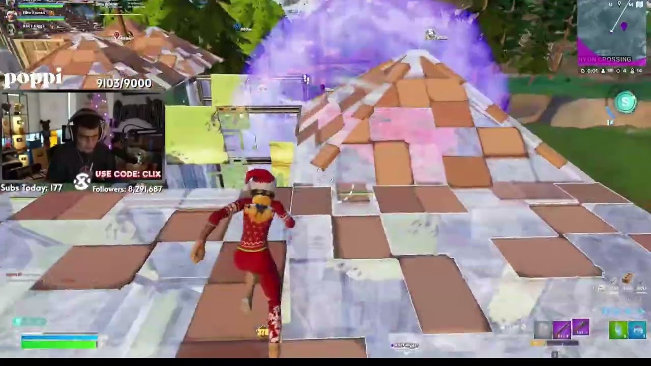 Clix just made this kid kiss he's wall 😂🤣