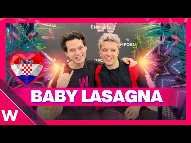 🇭🇷 Baby Lasagna (Croatia Eurovision 2024) | Emporia Lounge Interview in Malmö