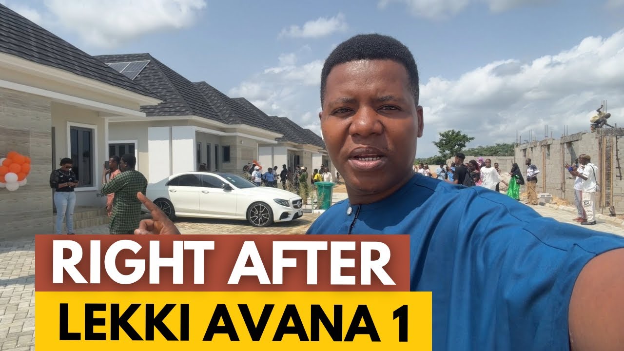 Соскучились по Авана-дереву? Посмотрите это новое бунгало на продажу в Ибеду Лекки, Лагос, Нигерия