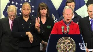 Nemo Winter Storm - Mayor Bloomberg Warns New York City