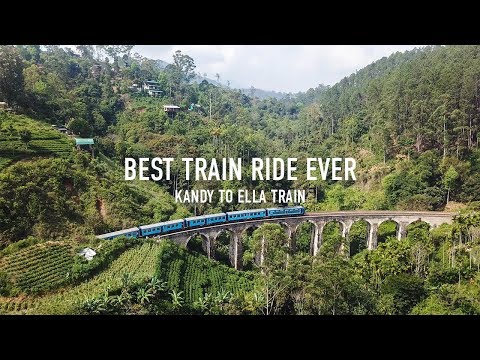 Kandy to Ella // the most beautiful train in the world // Sri Lanka