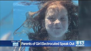 Parents Of Girl Electrocuted Speak Out