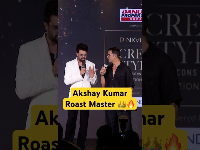 Akshay Kumar Roasts 🔥Maniesh Paul On Stage 🗿💀 Khilaadi Pro Max  #shorts #akshaykumar #roast