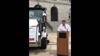 City's successful street sweeping program collects more than 1000 tons