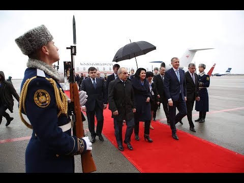 საქართველოს პრეზიდენტმა, სალომე ზურაბიშვილმა აზერბაიჯანში ოფიციალური ვიზიტი დაიწყო