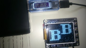 Raspberry Pi Zero console mode demo with  Banggood 2.2" 320x240 TFT Display
