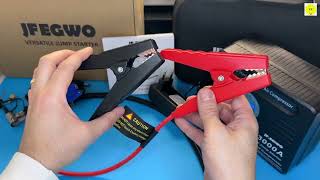 JFEGWO 3000A Jump Starter with Air Compressor by JFEGWO 133 views 1 month ago 3 minutes, 48 seconds