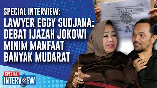 Special Interview Lawyer Eggy Sudjana Kritik Keras Perdebatan Ijazah Jokowi Ga Patut Dicontohi