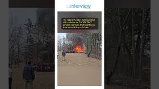 Plane Crashes Into House, Causing Huge Fire in Minnesota