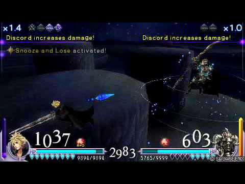 Final Fantasy Dissidia - Cloud vs. Gabranth (English)