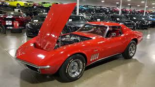 1969 Chevrolet Corvette in Red