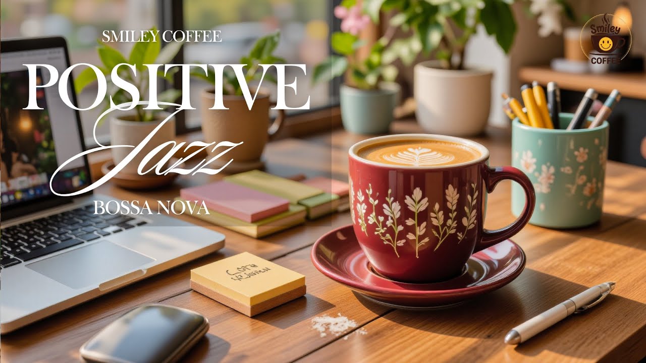 Утренний Кофе и Нежный Джаз ~ Уютная Босса Нова Кафе для Расслабления и Фокуса
