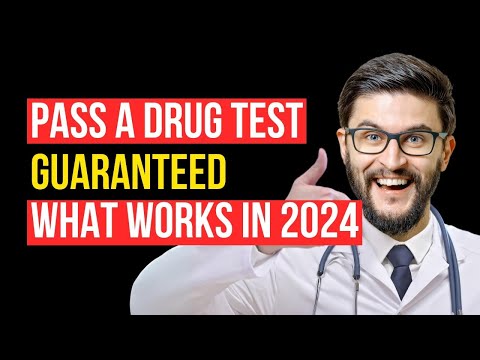 वीडियो: यूरिन ड्रग टेस्ट पास करने के 3 तरीके